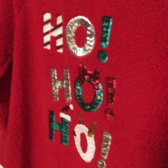 Woman’s red Christmas shirt ~ Belk brand ~ XL - Picture 3 of 7